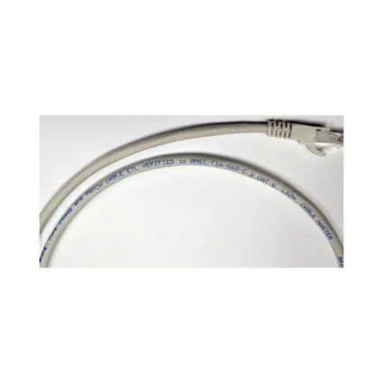 Патч-корд мідний UTP кат. 6, 24AWG, 5.0 м, LSZH, сірий, EPNew