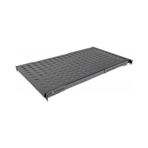 Полка 19 "4 точки кріпл. , 950мм глиб., перфорована , сталь , 2 мм , чорна