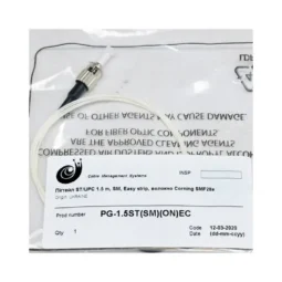 Пігтейл ST/UPC 1.5 м, SM, Easy strip, ,волокно Corning SMF28e
