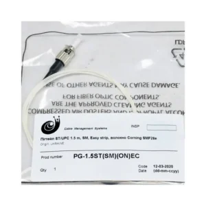 Пігтейл ST/UPC 1.5 м, SM, Easy strip, ,волокно Corning SMF28e