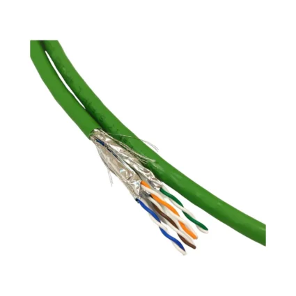 Кабель S/FTP23 4P VOL-10SFL, кат. 7, LSOH (Dca), зелений, 1000 м, Corning