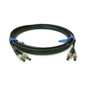 Патчкорд ST/UPC-ST/UPC MM (G50-OM3) 2м чорний Duplex