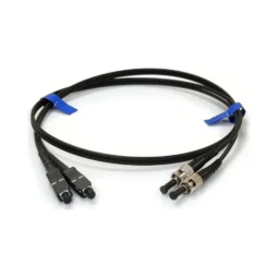 Патчкорд ST/UPC-SC/UPC MM (G50-OM3) 3м чорний Duplex