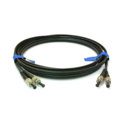 Патчкорд ST/UPC-ST/UPC MM (G50-OM3) 3м чорний Duplex