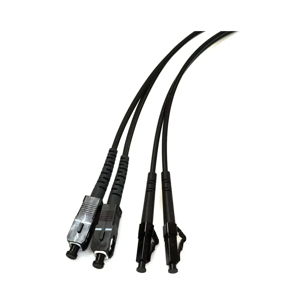 sclc-sm-d-on-bk Патчкорд SC/UPC-LC/UPC MM (OM3) 3м чорний Duplex
