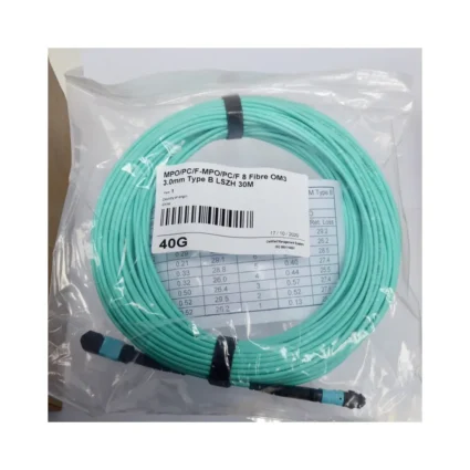 Патчкорд 8 волокон MPO(F)-MPO(F) MM (G50-OM3) 30м