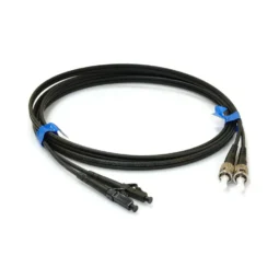 Патчкорд ST/UPC-LC/UPC MM (G50-OM3) 2м чорний Duplex