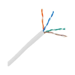 Кабель U/UTP кат. 5E, 24AWG, обол. PVC(Eca), 305 м, білий