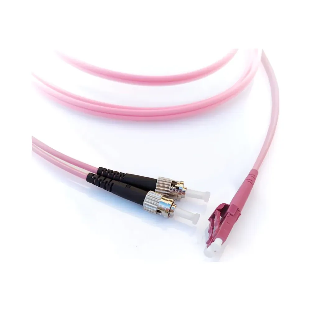 cms-upc-2stlcmm-om4don Патчкорд ST/UPC-LC/UPC MM (OM4) 2м Duplex