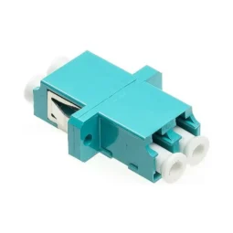Адаптер LC/LC, OM3 Duplex, aqua LW