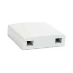 Абонентська розетка FTTH, для 2xSC simplex/ LC duplex біла