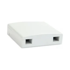 Абонентська розетка FTTH, для 2xSC simplex/ LC duplex біла