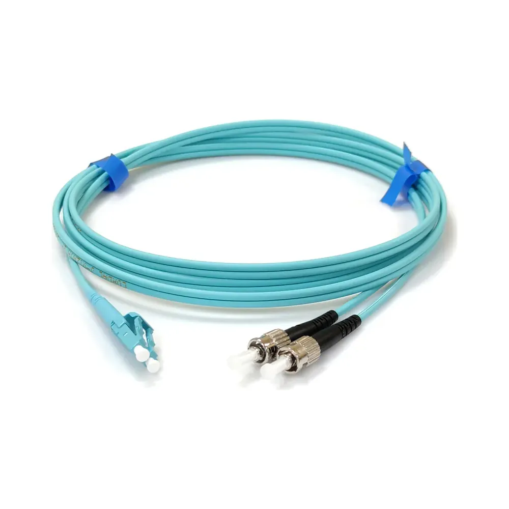stlcmmdon Патчкорд ST/UPC-LC/UPC MM (G50-OM3) 0.5м Duplex Slim 2.0 мм