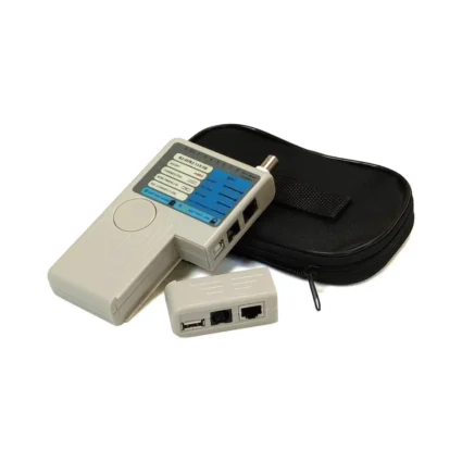 Тестер кабельний RJ-45, RJ-12, USB та BNC