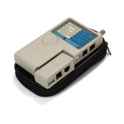 Тестер кабельний RJ-45, RJ-12, USB та BNC