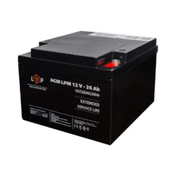 Акумулятор AGM LPM 12V - 26 Ah під болт М5