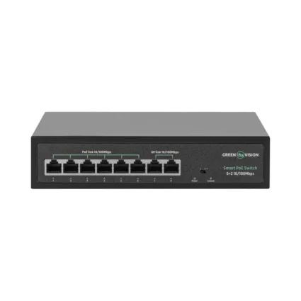 Комутатор мережевий POE GV-015-D-06+2P