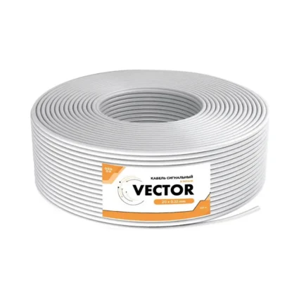 Кабель сигнальний Vector 20х0.22 CCA екран 100m