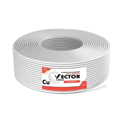 Кабель сигнальний Vector 10х0.22 Cu 100m