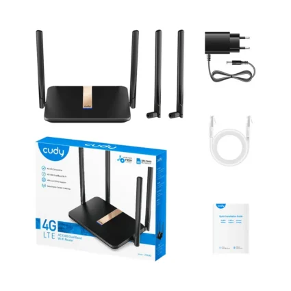 WiFi 5 Mesh 4G LTE-маршрутизатор Cudy LT500D CAT4 дводіапазонний