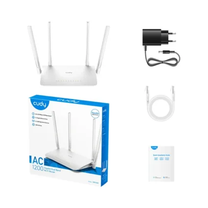 WiFi 5 Mesh-маршрутизатор Cudy WR1300 дводіапазонний гігабітний