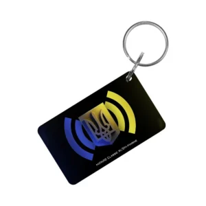 Ключ-брелок EM-Marine+Mifare Trinix Proximity-key EM+MF epoxy прямокутний 30*50 мм герб