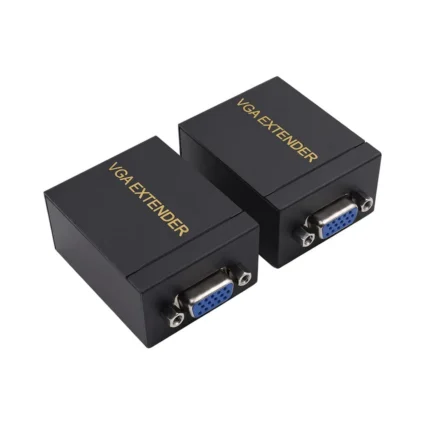 Подовжувач відеосигналу VGA 60m NVC RJ45 to VGA Cat5e Cat6