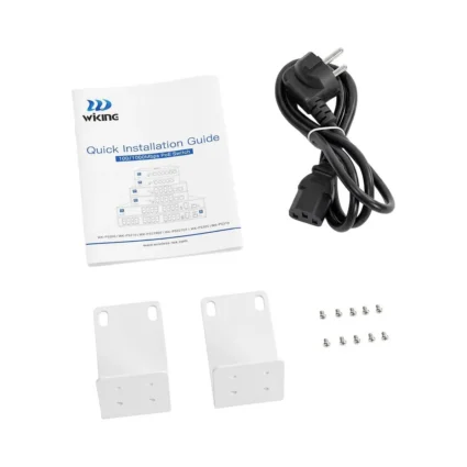 PoE-комутатор 19-портовий некерований Wiking WK-PS219GF, 16x100Mbps PoE, 2x1000Mbps Uplink, 1x1000Mbps SFP, 180W - Зображення 8