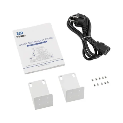 PoE-комутатор 27-портовий некерований Wiking WK-PS227GF, 24x100Mbps PoE, 2x1000Mbps Uplink, 1x1000Mbps SFP, 270W - Зображення 9