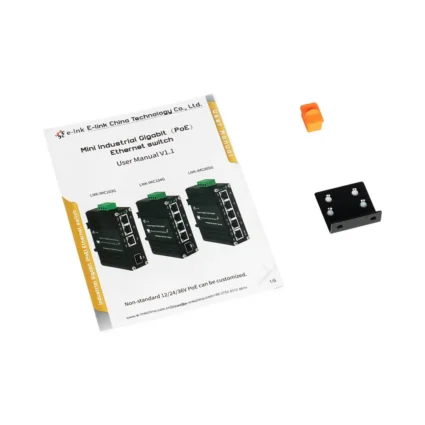 PoE-комутатор 5-портовий E-LINK LNK-IMC104GP-SFP IN 12-48V - Зображення 11