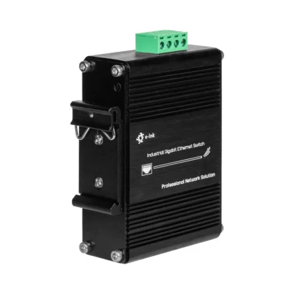 PoE-комутатор 5-портовий E-LINK LNK-IMC104GP-SFP IN 12-48V - Зображення 5