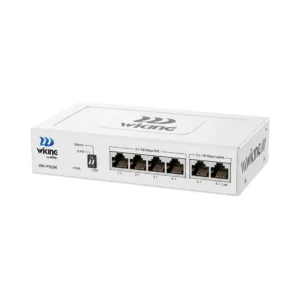 PoE-комутатор 6-портовий некерований Wiking WK-PS206 V2