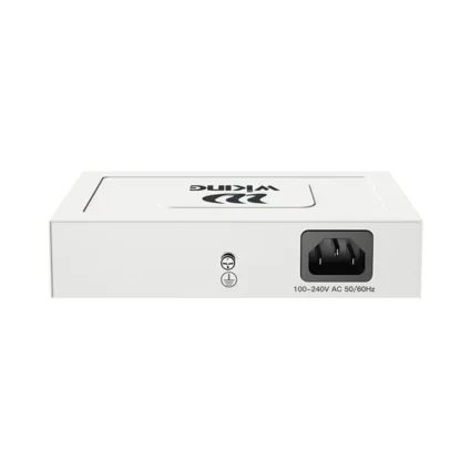 PoE-комутатор 6-портовий некерований Wiking WK-PS206 V2, 4x100Mbps PoE, 2x100Mbps Uplink, 45W - Зображення 5