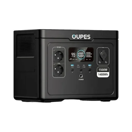 Портативна зарядна станція OUPES S015 (Exodus 1500) 1500W 1488Wh LiFePO4 - Зображення 3