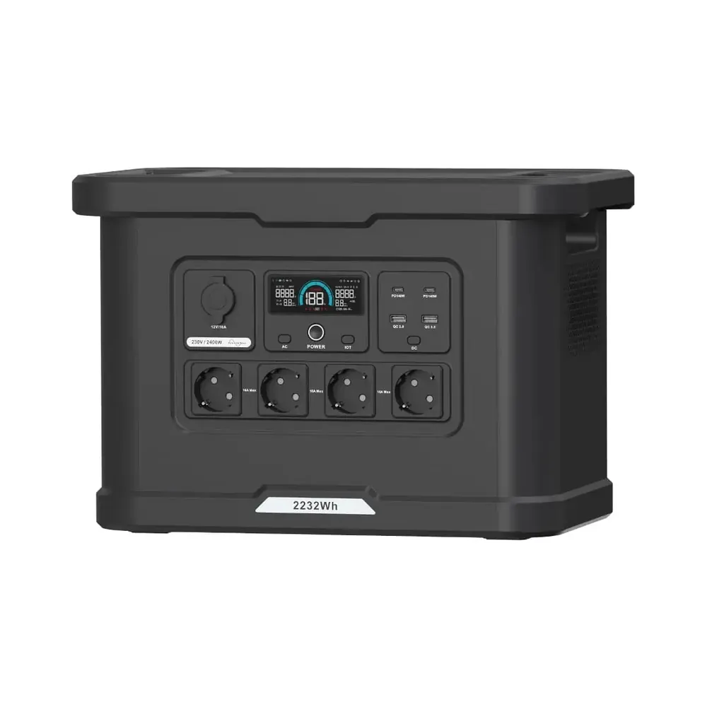 Портативна зарядна станція OUPES S024 Lite 2400W 2232Wh LiFePO4 Портативна зарядна станція OUPES S024 Lite 2400W 2232Wh LiFePO4