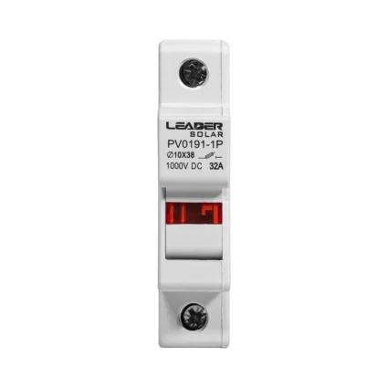 Роз'єднувач запобіжників 32A Leader PV0191-1P DC 1000V