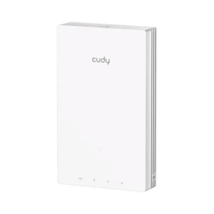 Точка доступу настінна WiFi 6 Cudy AP3000 Wall з підтримкою Mesh дводіапазонна гігабітна AX3000