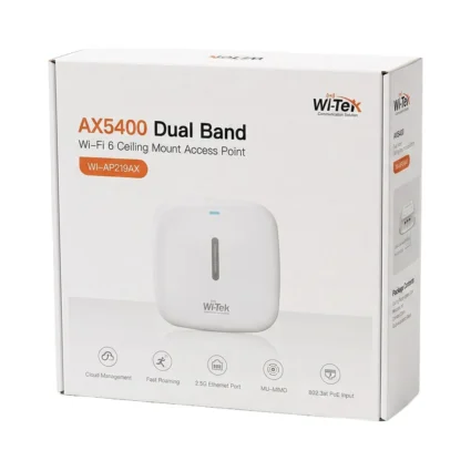 Точка доступу WiFi 6 2.5G Wi-Tek WI-AP219AX V2 дводіапазонна - Зображення 9